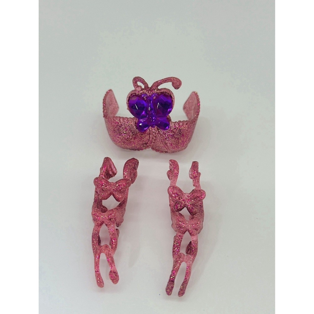 Barbie Fairytopia Crystal Snap Fashion Top Shoes Replacement Lot G6261